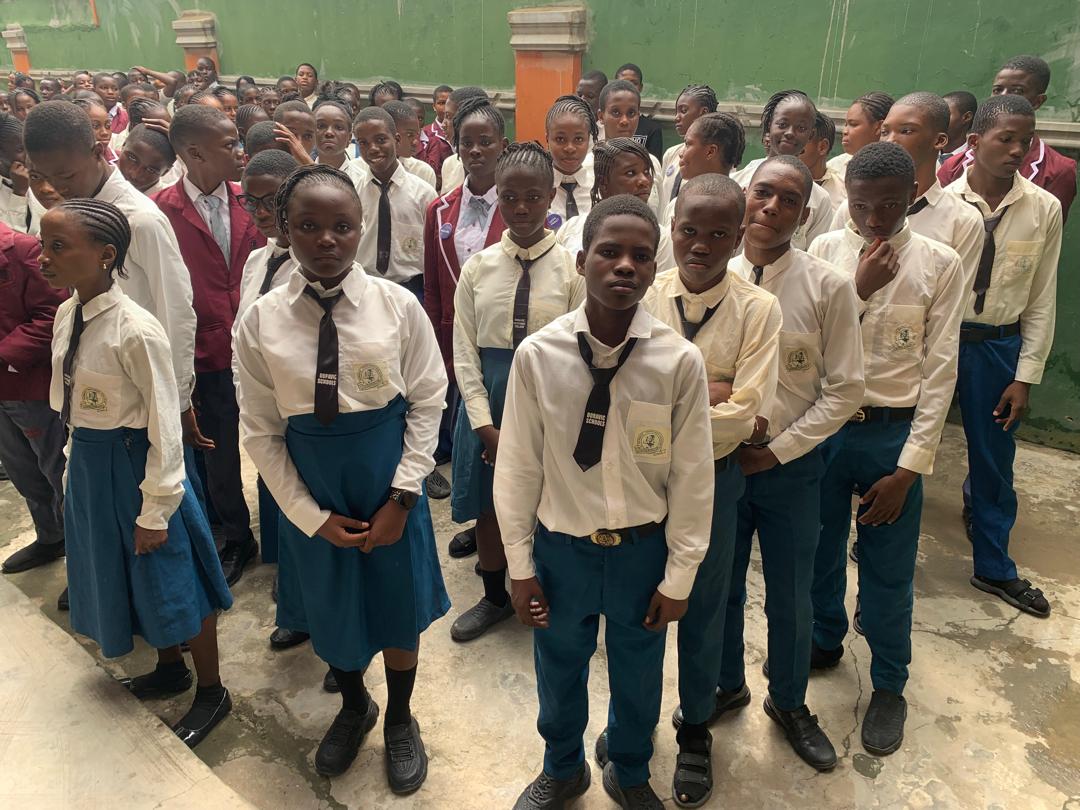 A memorable moment at Doravic Schools