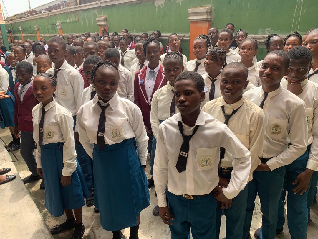 A memorable moment at Doravic Schools