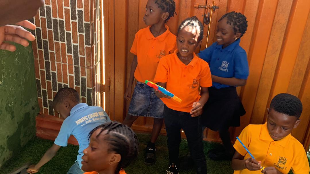 A memorable moment at Doravic Schools