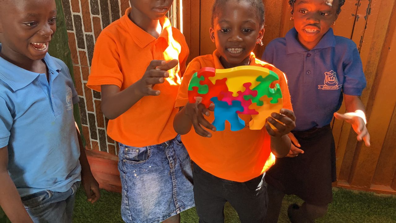 A memorable moment at Doravic Schools