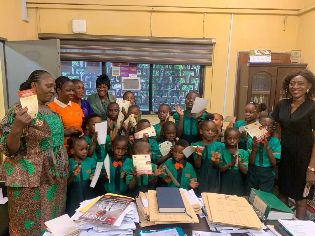 A memorable moment at Doravic Schools